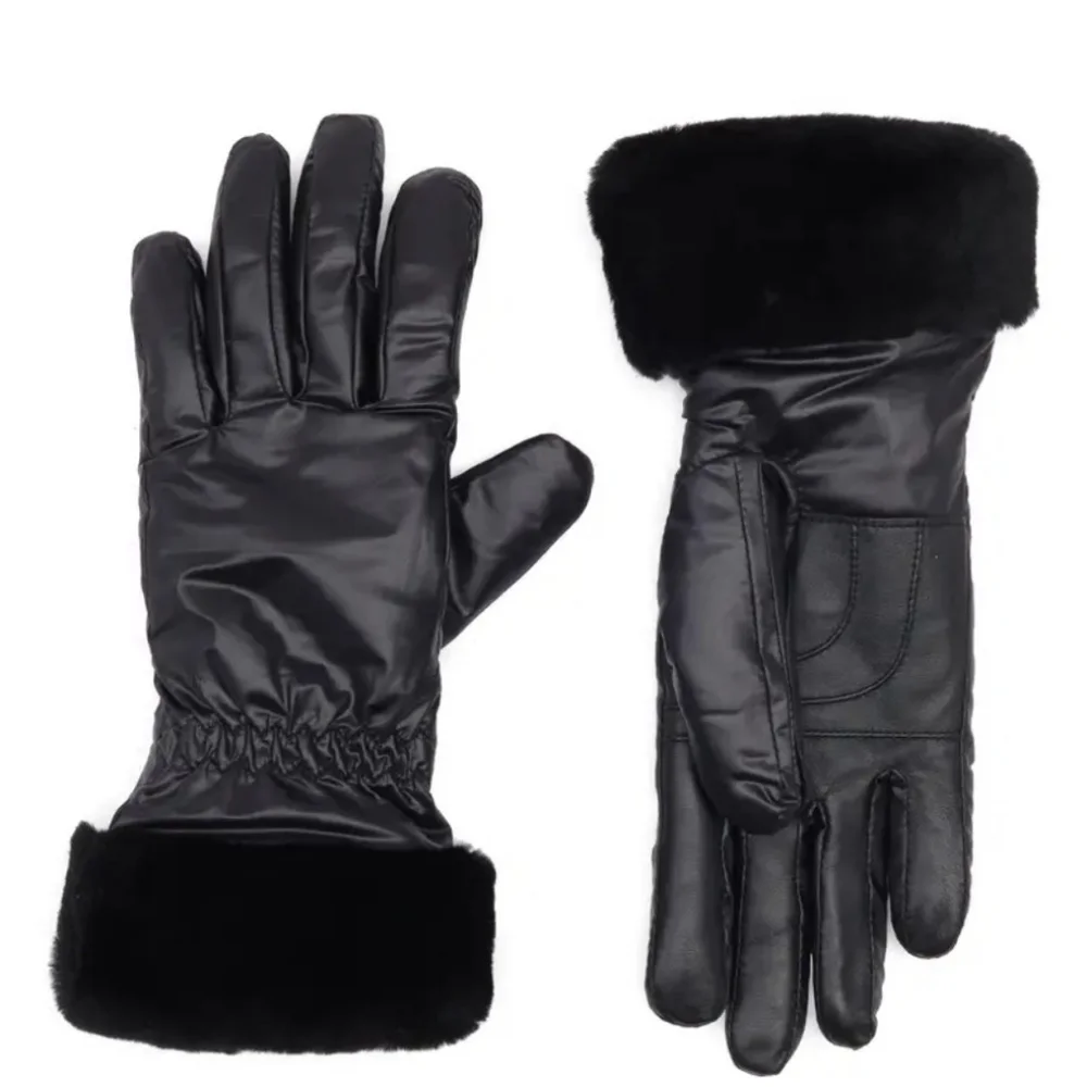 UGG Fontanne Smart Genuine Shearling Trim Gloves